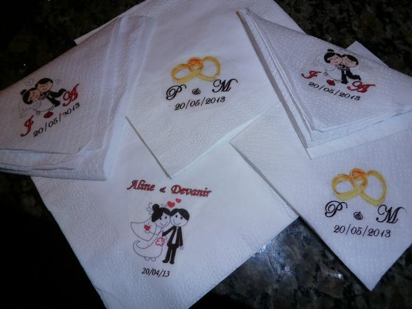 Guardanapo personalizado - 100 unidades