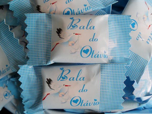 Balas personalizadas - 100 unidades